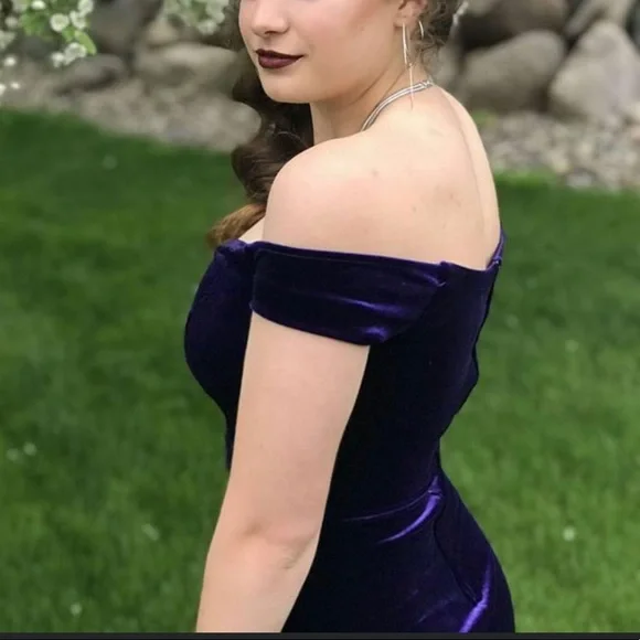 Windsor | Dresses | Prom Formal Dress Indigo Very Flattering | Poshmark